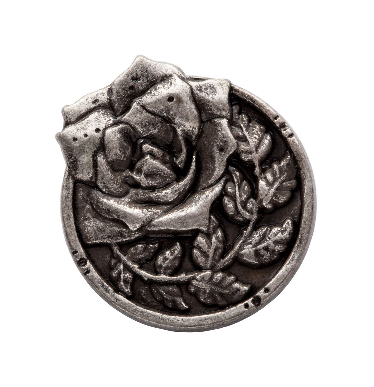 MiaMilo Rose Medallion Charm