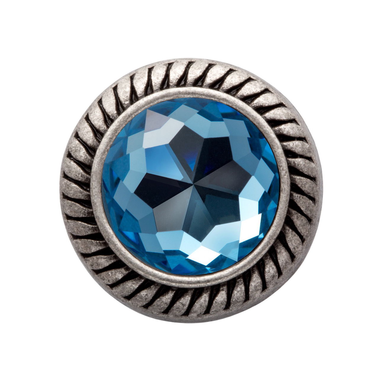 MiaMilo Round Gem Charm — Alexandrite