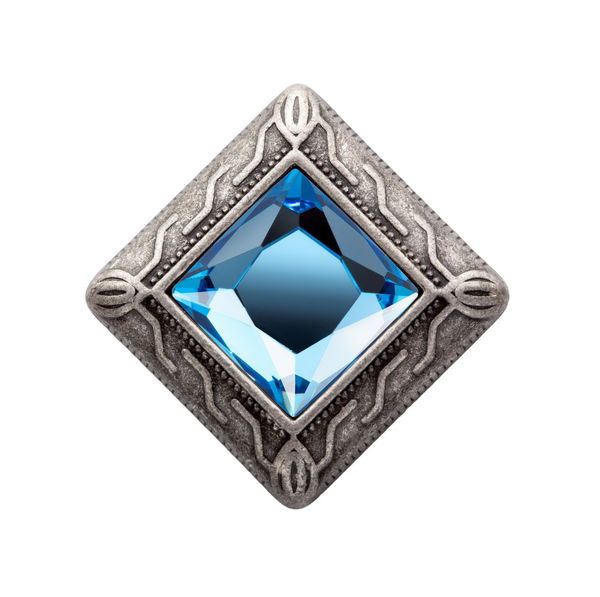 Square Gem (Set van 2) — Alexandrite